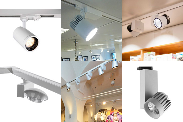 Nya modeller av led spotlights för butiker