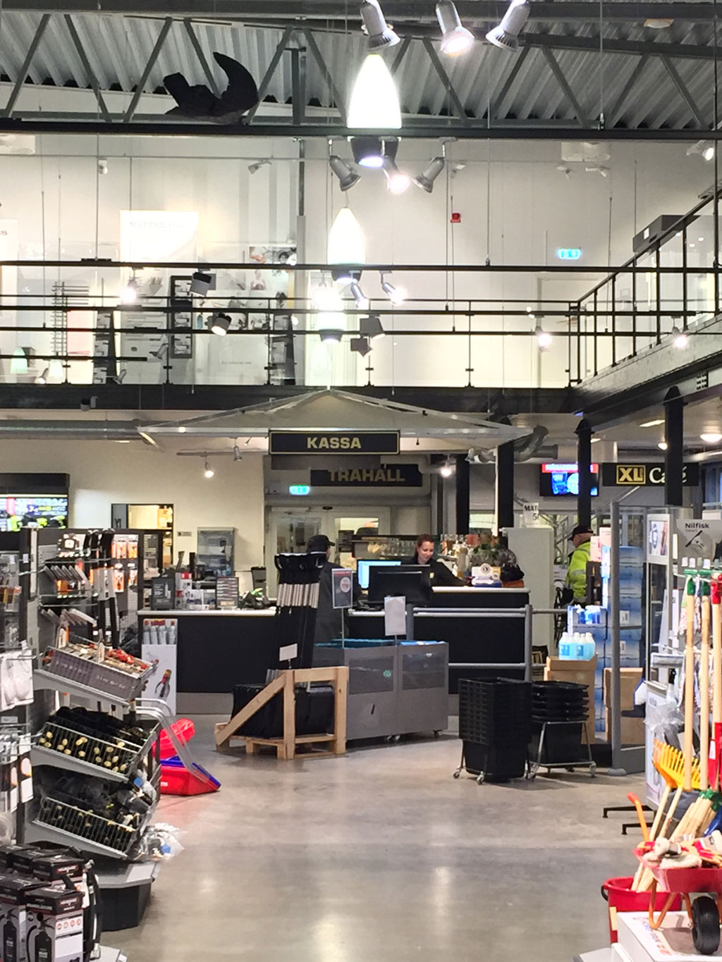 Led spotlights till xl-bygg butik