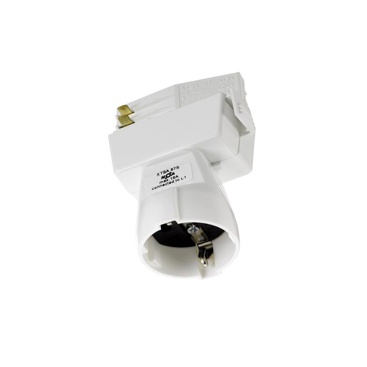 Uttag med adapter för skena - XTSA67S