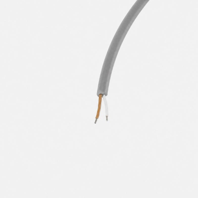 Kabel enkelfärg 2 x 0,5 Grå