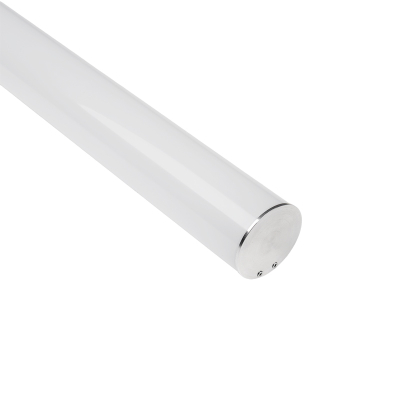 Ändbit i aluminium för rund ledprofil 50mm