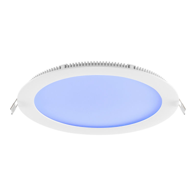 Tuva V2 RGBW Rund led panel 24V 22W - Ø:234mm Vit