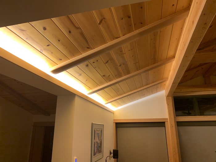 LED-lister innertak hemmet