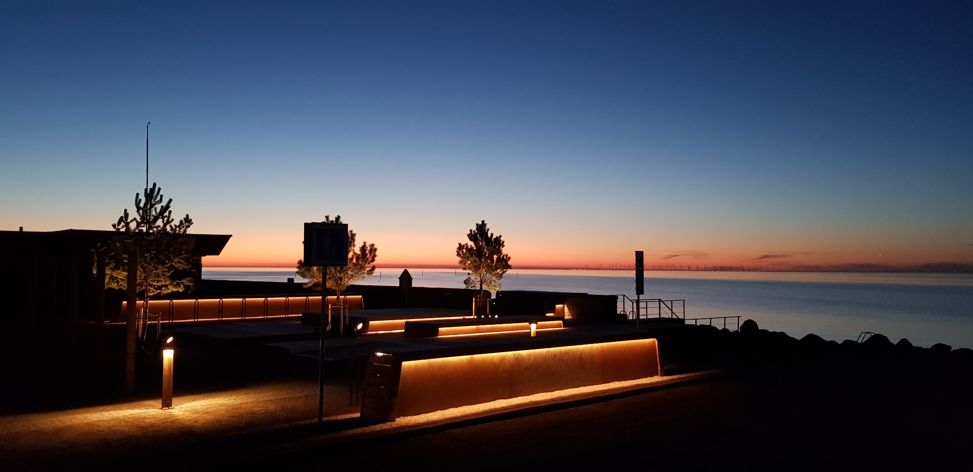 Utomhusbelysning Stens Brygga Skanör