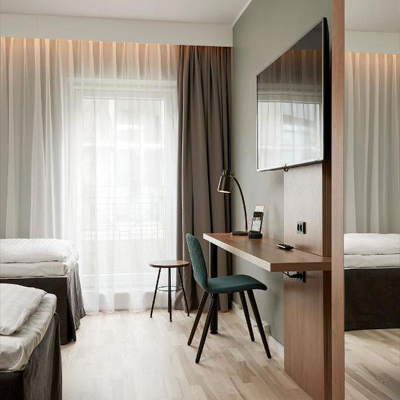 Gardiner belysning hotell