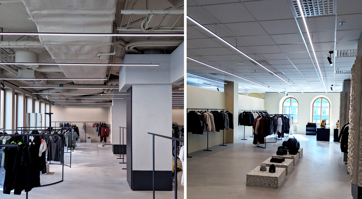Årets Butiksdesign ljussättning