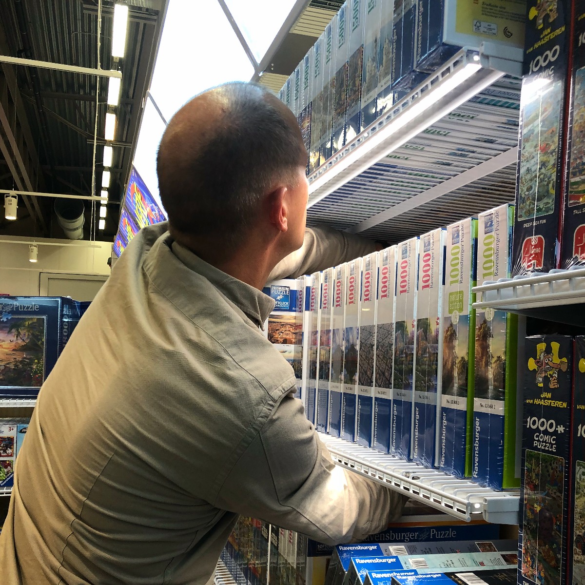 hyllbelysning trådställ